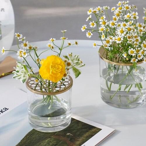 Nordic Glass Vase Hydroponic Modern Home Decoration Living Room Table Decoration Creative Floral Furnishings Decorative Gifts