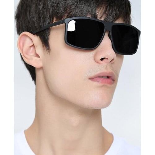 Vazrobe Mens Polarized Sunglasses Driving 1.1 TAC Lens Sun Glasses for Man Quality Sunglasses-men Matte Black Drivers Goggles