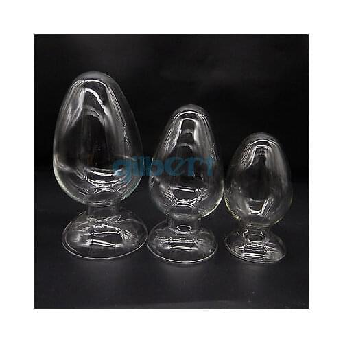 125/250/500ml Glass Conical Specimen Bottle Reagent Bottle Erlenmeyer Flask For Preservation Display