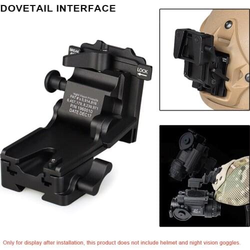TD-O1 Style Night Vision Mounts For Helmet Adapters Scope Mounts Helmet Accessories OS24-0237