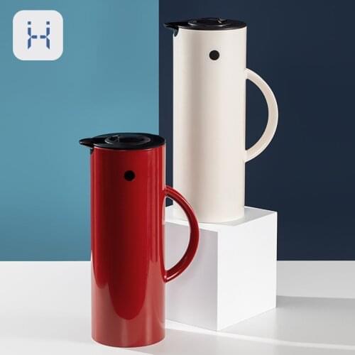 Woodpecker Shaped Thermos 1000ML Large Capacity ABS Plastic Kettle Hot Water Bottle With Glass Liner Vacuum Insulated Jug