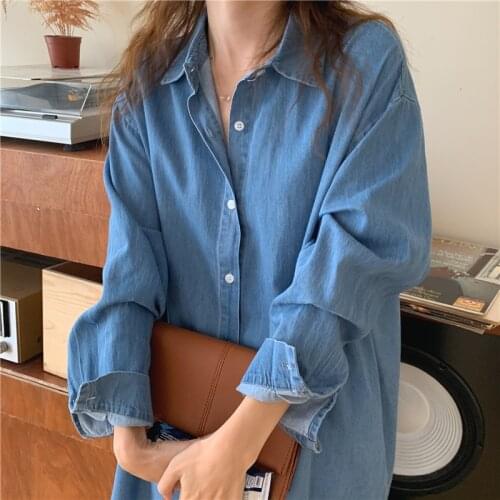 WAITSUN Fashion Denim Dresses