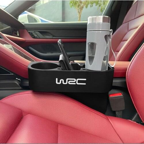 WRC Car Seat Crevice Storage Box For Dacia Duster Citroen C4 Chevrolet Chery Cadillac Dodge Mercedes W124 DS Auto Accessories