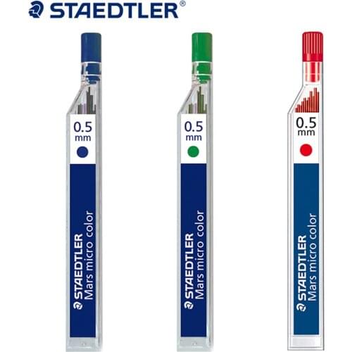 3Pcs German STAEDTLER 254 Color Lead Automatic Pen Replacement Lead 0.5mm Special For Student Drawing And Drawing