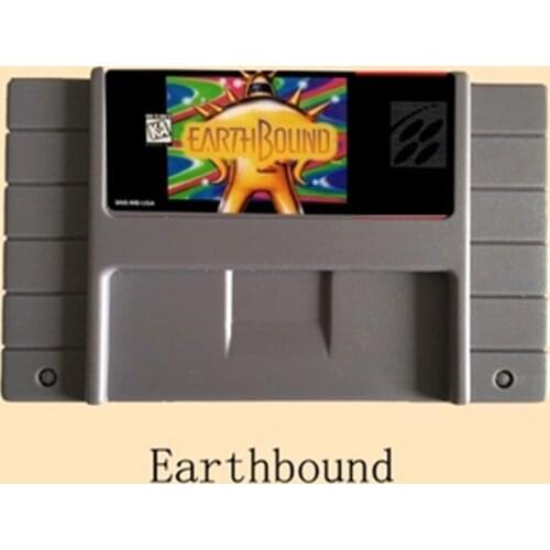 Earthbound 16 bit Big Gray Game Card
