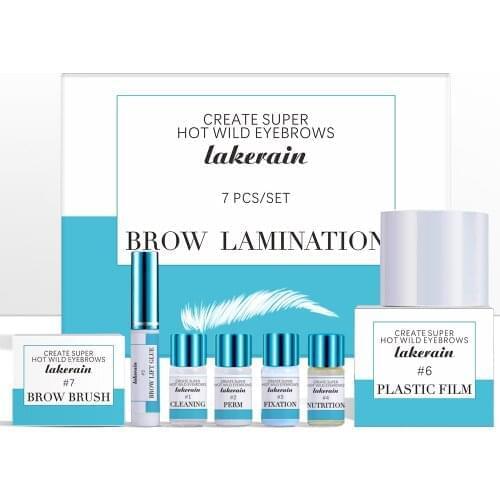 Home Use Semi-permanent Brow Lift Kit Eyebrow Lamination Kit Styling Perming Setting Curling Brow Lamination Beauty Salon