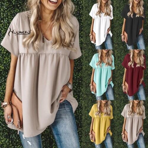 Spring Summer Womens New CuteFashion Sexy V-Neck Womens Clothing Elegant And Versatile Lace-Up Solid Short-Sleeved Dress WDR12