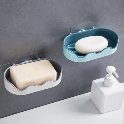 Soap Holder Storage Rack Drain Soap Box Tray Soapbox Shower Soap Tray Tool Soap Dish Plate Holder Dropship