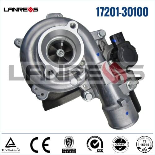 1KD Turbocharger CT16V 17201-30100 17201-30101 17201-30160 17201-30190