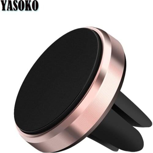 Universal Phone Holder 360 Degree Magnetic Air Vent Mount Dock Stand holder For iPhone 6s Samsung HTC