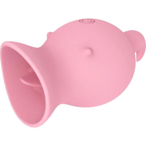 Tongue Vibrator Oral Lick Clitoris Stimulator Nipple Massager Sex Toys For Woman Female Masturbator Adult Sex Products