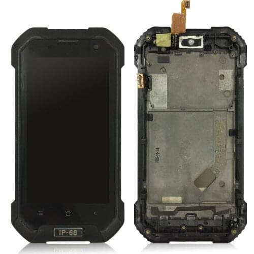 4.7'' For Blackview BV6000S BV6000 LCD Display Touch Screen With Frame Assembly Repair Parts Sensor Screen Replacement
