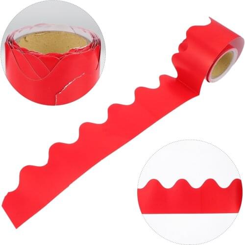 5M Bulletin Border Trim Chalkboard Border Paper Roll School Classroom Wall Decor