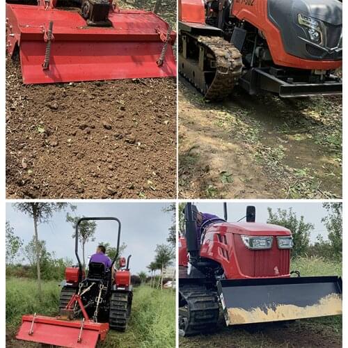 Accessories crawler Tractor tiller and plow and sea freight