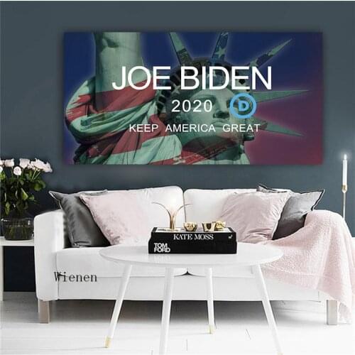 America Vice President Joe Biden Canvas Painting Poster Wall Art Print Picture Living Room Home Decoration No Frame