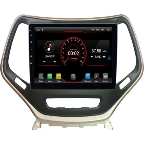 10.2" 2 din android 10 Car Radio Car DVD Player for jeep cherokee 2014-2019 head unit Car Audio Stereo BT USB 3G camera maps