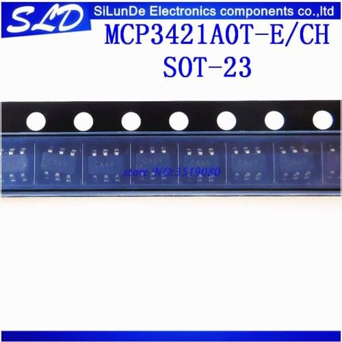 Free Shipping 20pcs/lot MCP3421A0T-E/CH MCP3421A0T MCP3421 18BIT 3.75SPS 1CH SOT23-6 new and original in stock