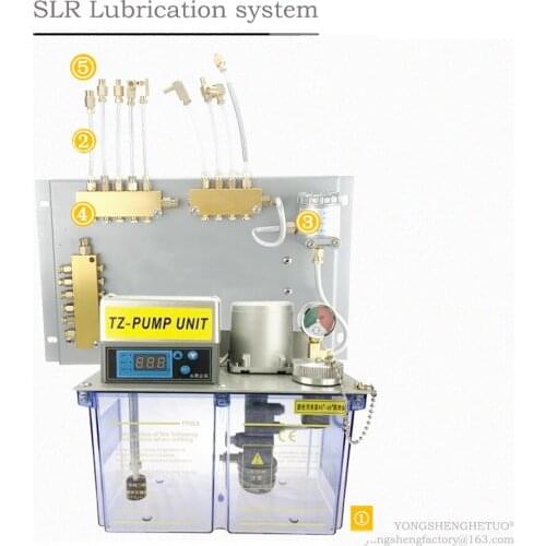 CE Electric Lubrication Oil Pump Single Line Resistance 4L 220V TZ2232-400T Flow Rate Adjustable For CNC Machine Lubricating