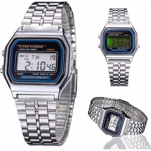 2020 Men Watches Luxury Rose Gold Watch Women Men Business Clock Multifunction LED Sports Digital Men erkek Reloj Relogio