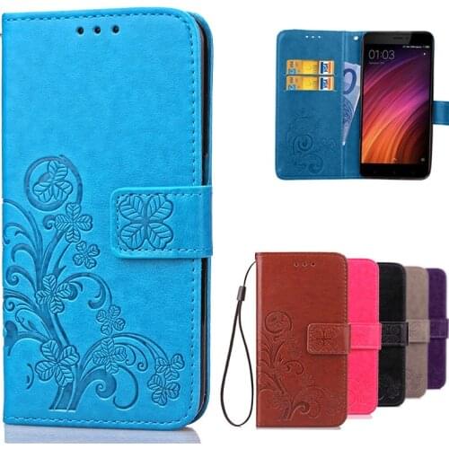 Xiaomi Redmi 4X Case Luxury Leather Cover Redmi 4X 4 X 5.0 Global Case Silicone Flip Wallet Phone Case For Xiaomi Redmi 4X Cover