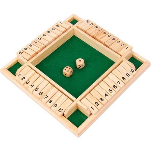 Digital 2/4 Peoples Funny Puzzle Game For Party Club Family Games Shut The Wood Box Board Set Number Education Toys For Childern