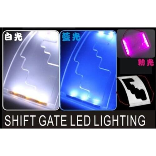 For ALPHARD VELLFIRE 20 Series Gear Shift Gate Decorative LED Light Trim