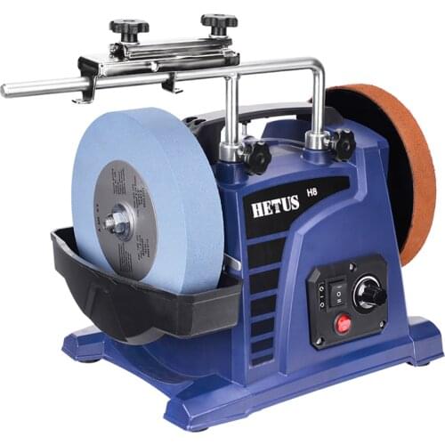 220V Electric Low-Speed Water-Cooled Knife Sharpener Household Woodworking Turning Tool Carving Knife Chisel Sharpening Machine