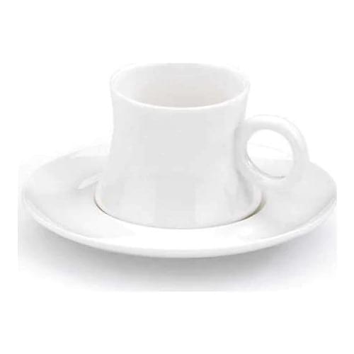 Freedom 6 Pcs Coffee Cup Pad, 12 piece Tea Coffee Cups Tea Coffee Sets White Coffee Mug For Turkish Cup Set Glass