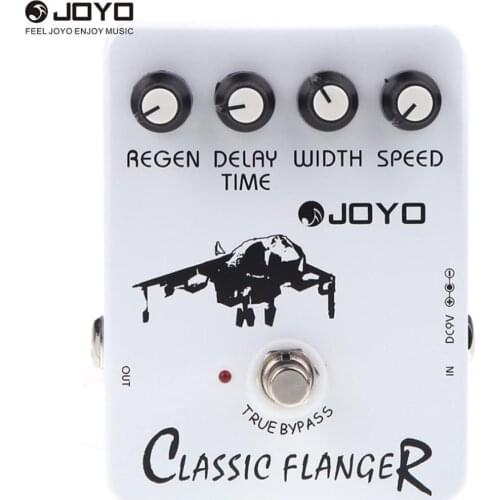 Joyo JF-07 Classic Flanger Guitar Effect Pedal with True Bypass Design