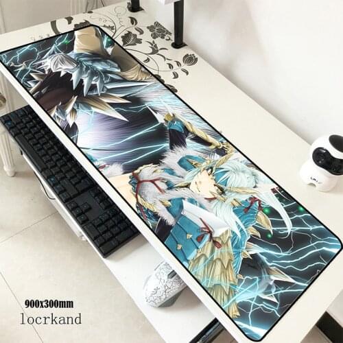 Hunter x hunter mouse pad 90x30cm mousepads Popular best gaming mousepad gamer cute personalized mouse pads keyboard pc pad