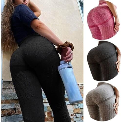KIWI RATA High Waisted Seamless Leggings for Women Tummy Control Workout Gym Butt Lifting Tights Mesh Yoga Pants