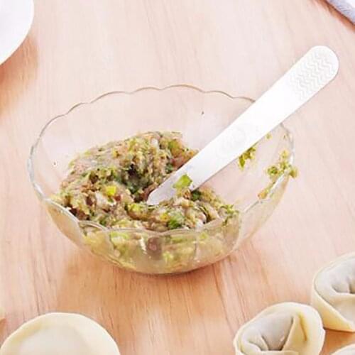 Japan Style Stainless Steel Stuffing Spoon Kitchen Gadgets DIY Tools Household Dumpling Fillings Spoon