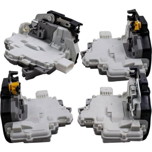 4pcs Door Latch Lock Actuator Mechanism for Seat Altea Leon VW 1P1837016 1P1837015 1P0839015 1P0839016