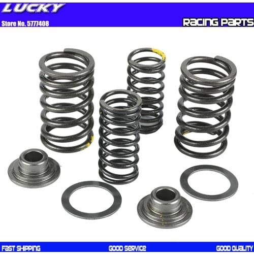 Motorcycle Valve comp Springs Retainer seat Assy For Lifan LF 125 140 150 cc Horizontal Engines Dirt Pit Bike Atv Quad