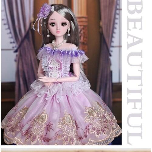 New 60CM Movable Joints BJD Doll Mermaid princess Dress Up Cute girl Dolls toys gift bebe reborn