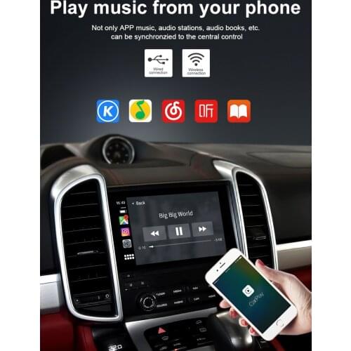 OEM Screen Decoder Box For Porsche Macan Cayman Cayenne Boxster Panamena 718 911 Car MuItimedia Interface CarPlay Android