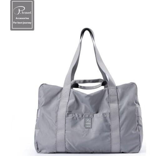 P.travel Large-capacity Waterproof Folding Travel Bag Hand Luggage Bag Moving and Business Trip Can be Customized
