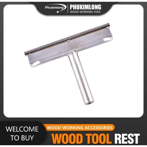 Tool rest for wood turning lathe Woodworking Spindle Turners Tool rest Set Robust Woodturning Tool Rest for Mini Lathe
