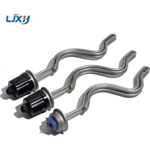 LJXH 2inch(64mm) Tri Clamp Immersion Heater Heating Element for Brewing Equipment DN25 1inch BSP Thread 240V 4.5KW5.5KW6.5KW