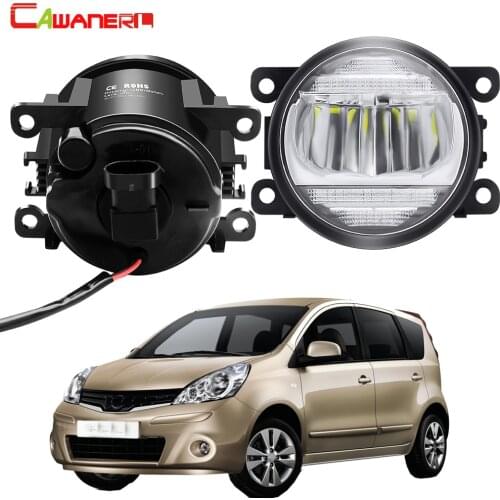 2in1 Fog Light Assembly Daytime Running Light For Nissan Note E11 MPV 2006-2013 Car Front Bumper Fog Lamp DRL 30W 8000LM 12V
