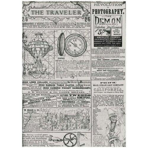 Retro Transparent Clear Silicone Stamp/Seal for DIY scrapbooking/photo album Decorative clear stamp M1300