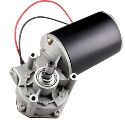 24V DC gear motor brushed copper worm micro