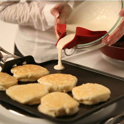 Silicone Strainer Soup Funnel Removable Kitchen Tools Impurity Blocker Cookings Accesspries Water Separator 1pcs