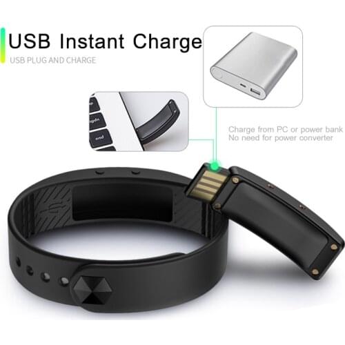 Smart Bracelet Student Sports Pedometer Vibration Alarm Clock LED Clectronic watch