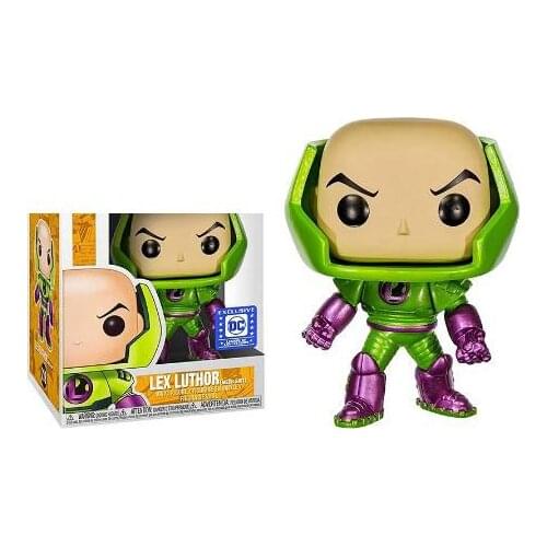 Funko Lex Luthor vinyl dolls #219 DC superheroes Action Toys Figures brinquedos Collection Model for Children gifts