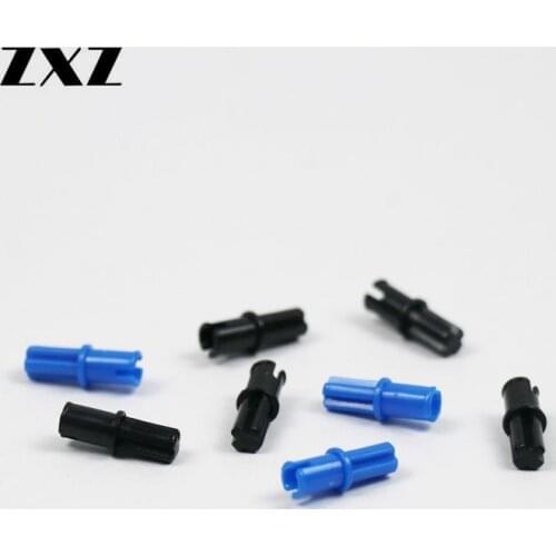 100pcs Technic Connector Peg Cross Shaft Axle Pin Without Friction Ridge Technic Parts Technic 6562