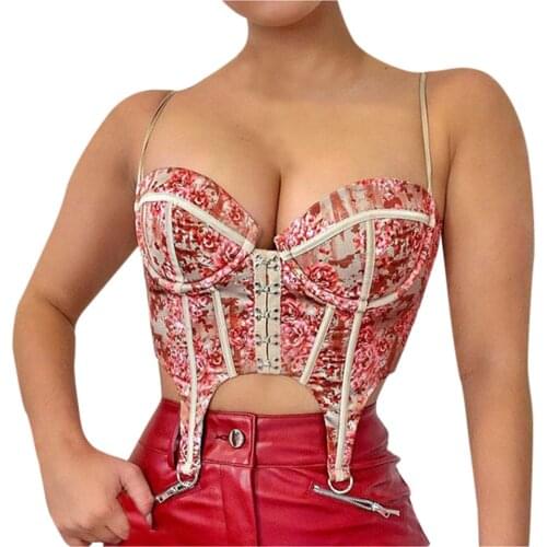 2021 New Design Womens Fashion All-match Sling Slim Short Umbilical Vest T Shirt Blous корсет женский satin top Clothes for girl