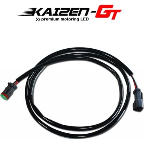 60" Heavy-duty Deutsch DT DTP Extension Harness For Off-Road LED Light Bar, LED Pod Lights Male/Female Wiring Adapter Connector