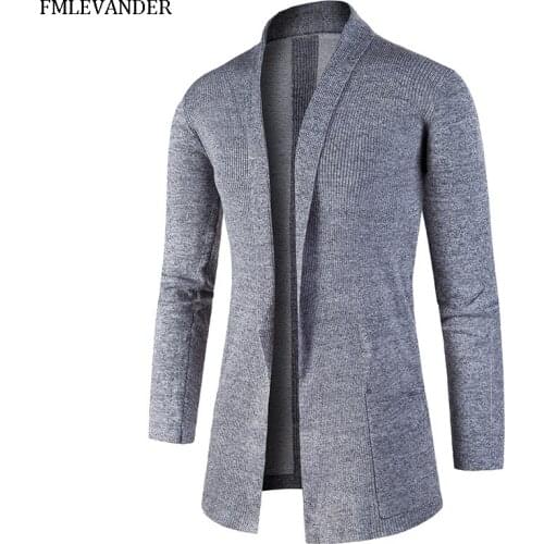Ropa De Hombre Autumn 2018 Men' s Wear Fashion Cardigan Men Sweater Coat