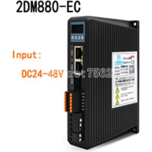 EtherCAT bus communication protocol 2DM880-EC adapts 86 two-phase stepper motor driver